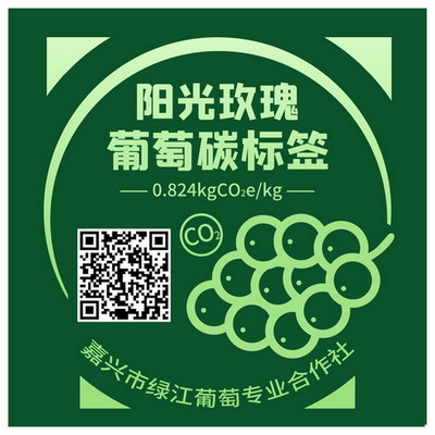 有了碳标签，葡萄也有“低碳味” 浙江农林大学开发出全国首个葡萄碳标签